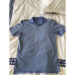 Peter Millar Polo Men’s Small Blue/Purple Summer Comfort Performance